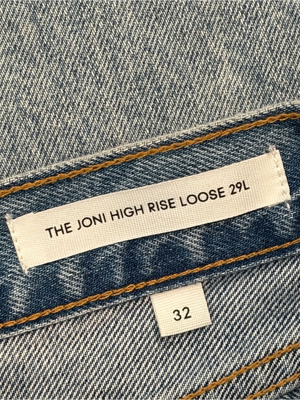 Aritzia DENIM FORUM The Joni High Rise Loose Jeans Size 32 - Picture 13 of 14